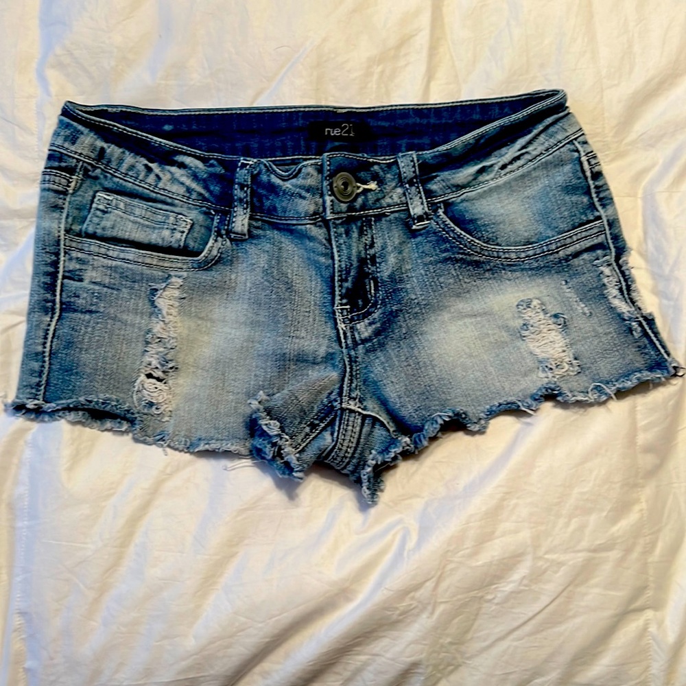 Rue 21 Jean shorts. Size 0